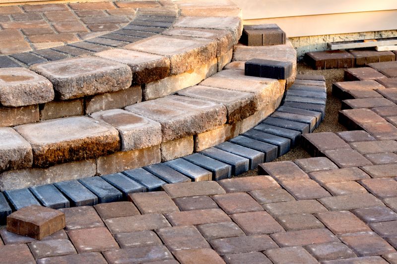 Brick Hardscape Installation
