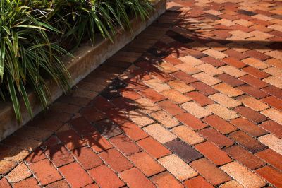 Brick Hardscape Installation detail
